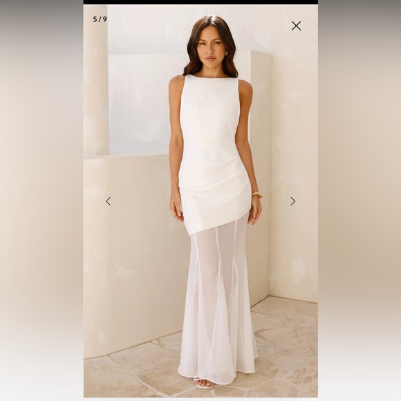 Hello Molly MODERN ART MAXI DRESS - Picture 5 of 9